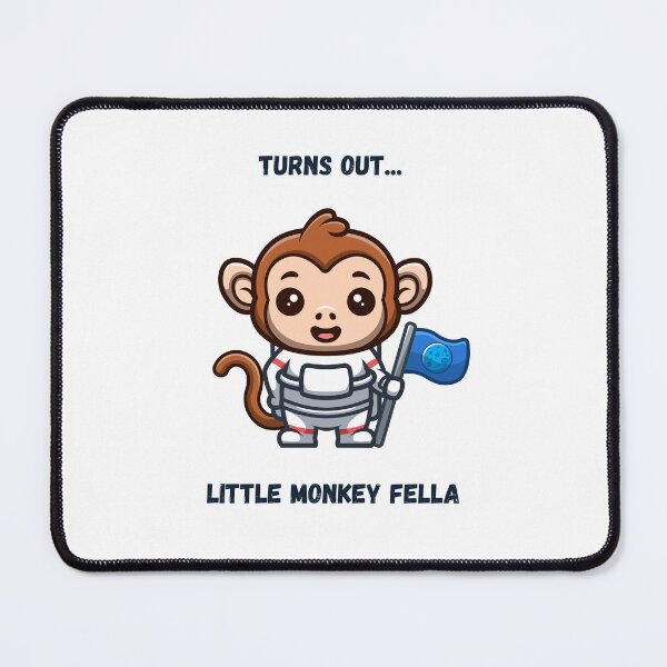 Item preview, Turns out... little monkey fella - astronaut designed and sold by CryptoMemesRB.