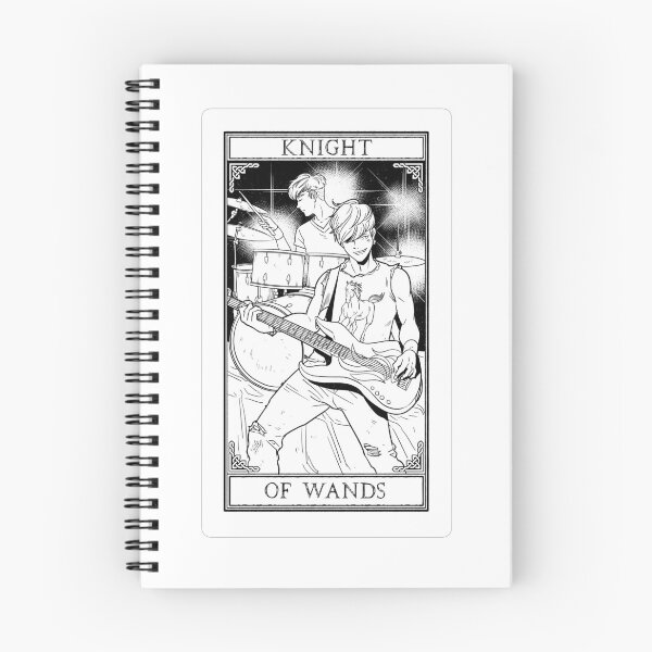 Artikelvorschau, Carrows Tarot – Ritter der Zauberstäbe entworfen und verkauft von CarrowBrown.