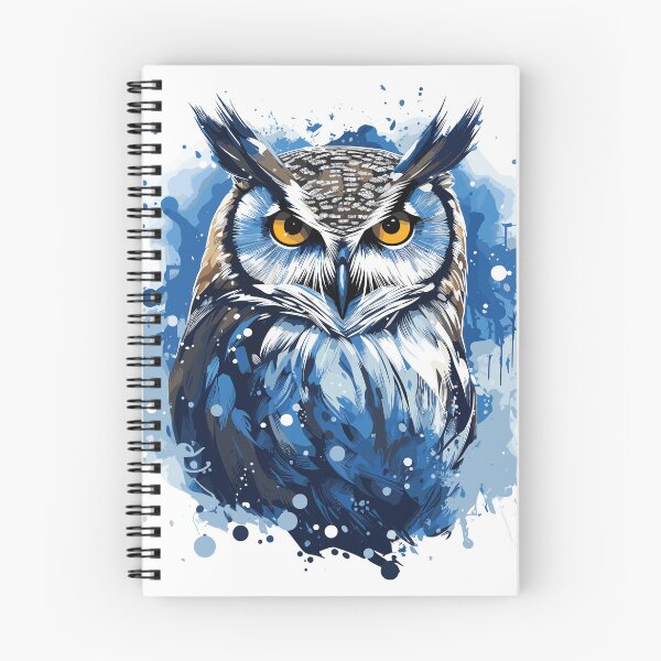 Item preview, Owl and snow designed and sold by Jabuticabaeyes.