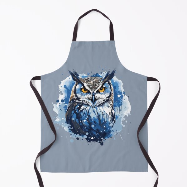 Item preview, Owl and snow designed and sold by Jabuticabaeyes.