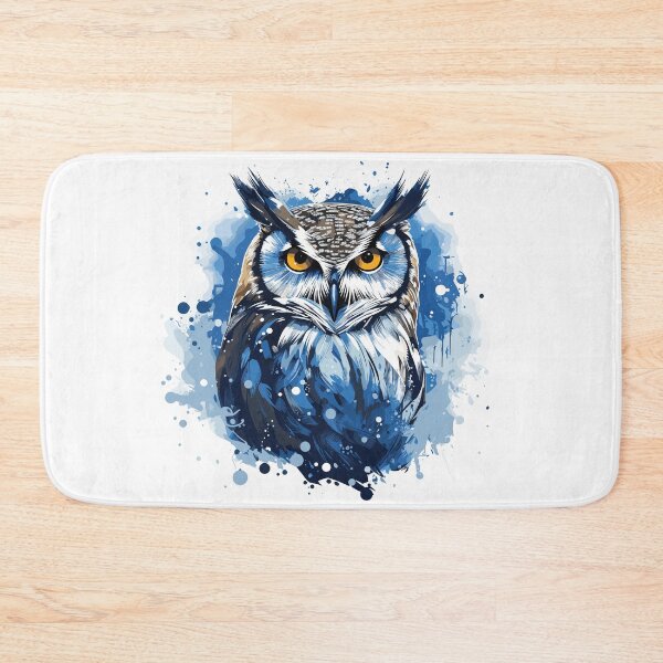 Item preview, Owl and snow designed and sold by Jabuticabaeyes.