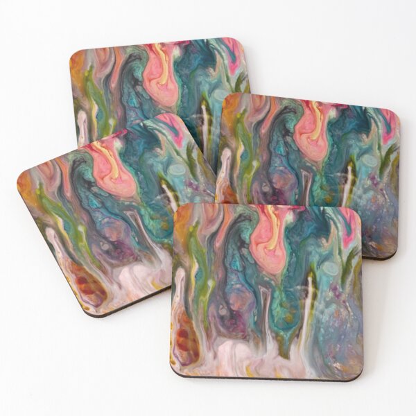 Item preview, Abstract colorful paint Ink liquid explode diffusion psychedelic blast movement designed and sold by MTShoppingLine.