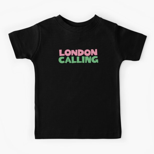 london calling t shirt white