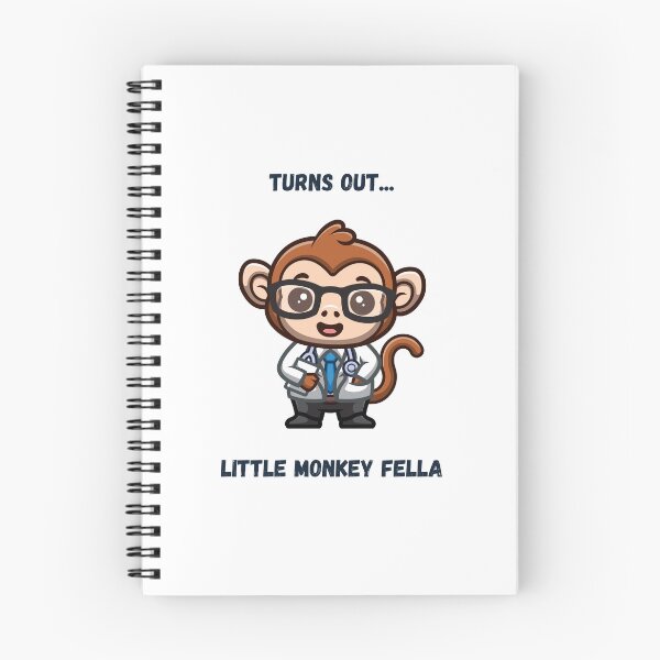 Item preview, Turns out... little monkey fella - cheap / chimp doctor designed and sold by CryptoMemesRB.