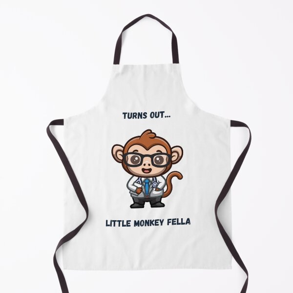 Item preview, Turns out... little monkey fella - cheap / chimp doctor designed and sold by CryptoMemesRB.