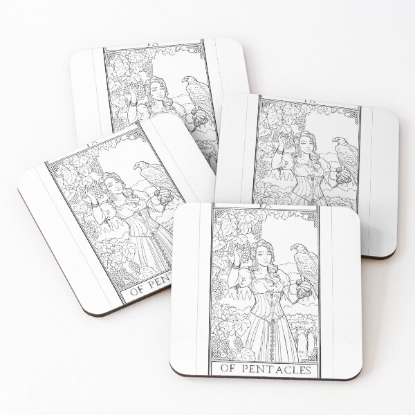 Item preview, Carrow's Tarot - Nine of Pentacles designed and sold by CarrowBrown.