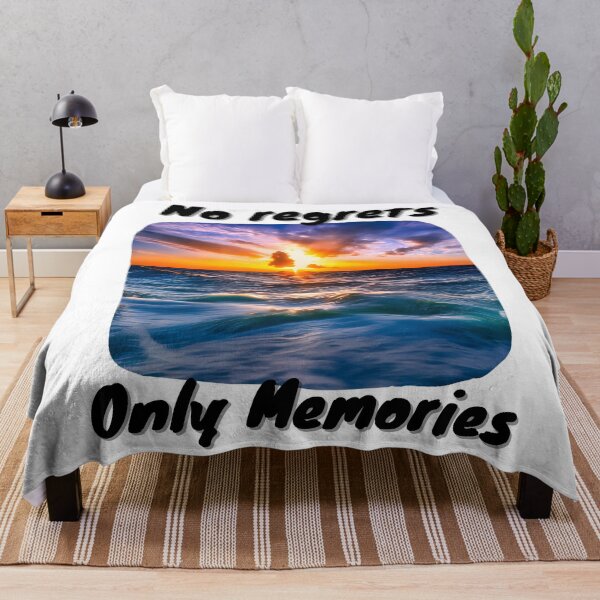 Item preview, No regrets only memories designed and sold by tinytwist.