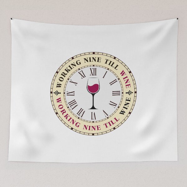 Item preview, Wine-Working Nine till Wine designed and sold by Totalthrive.