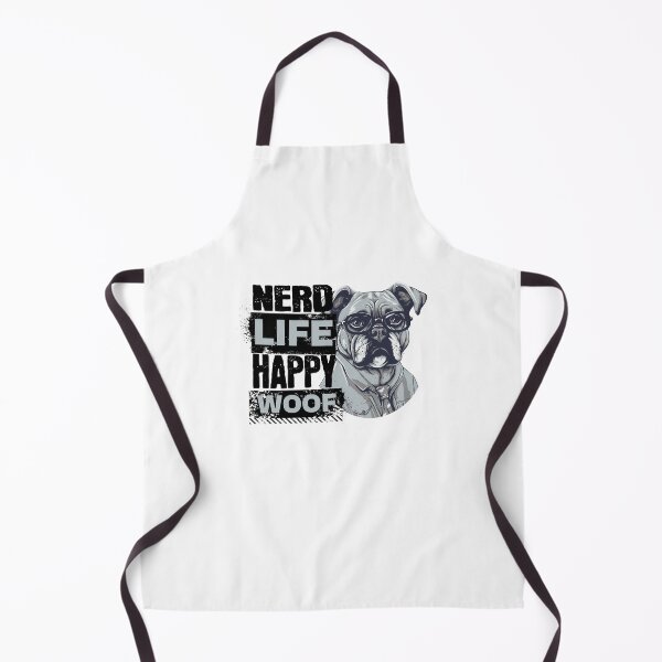 Item preview, Nerd life happy woof designed and sold by hamishby.