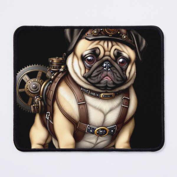 Item preview, Pug Pup#4 -Steampunk Pug designed and sold by jimsedric.