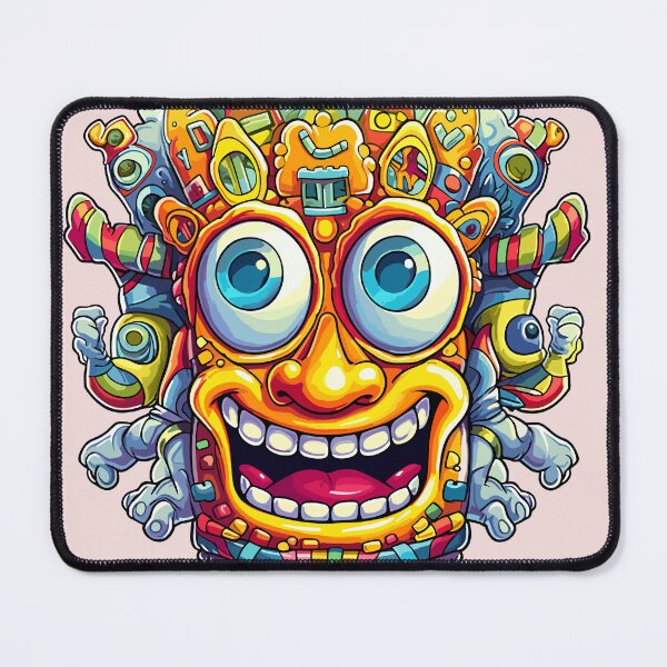 Artikelvorschau, Psychedelischer LSD-Spongebob entworfen und verkauft von AllPrintsMore.