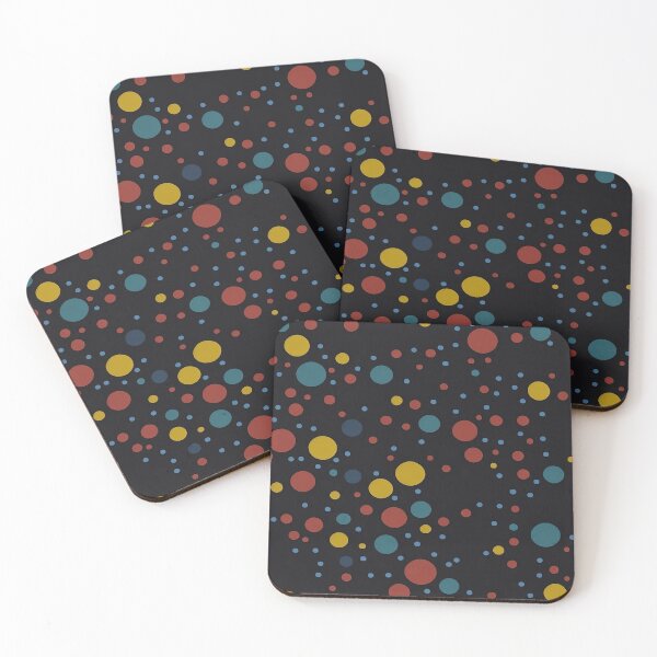Item preview, colorful dot pattern designed and sold by TrendArt44k.