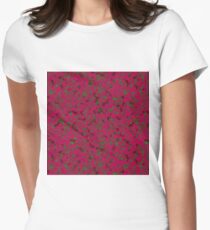 Rhubarb Spores Women's Fitted T-Shirt