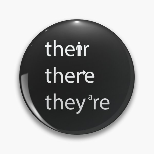 Item preview, Their, There, They're (dark) designed and sold by bantaam.