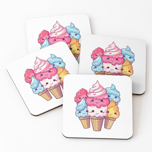 Item preview, Cute Ice cream 10 designed and sold by supertae.
