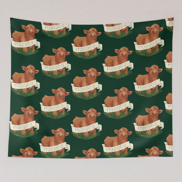 Item preview, Baby Highland Cow designed and sold by felixaesedwaru.