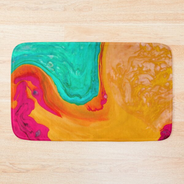 Item preview, Abstract paint color background. Exoplanet cosmic sea pattern, paint stains. Marbleized effect. Background with abstract swirling paint effect. Liquid acrylic picture with flows and splashes designed and sold by MTShoppingLine.
