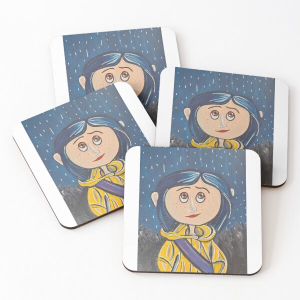 Item preview, Blue haired girl painting  designed and sold by tattooclumsey.