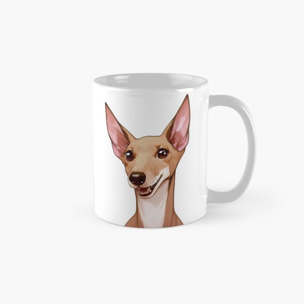 Artikelvorschau, Podenco-Porträt im Anime-Stil: Eine fesselnde Mischung aus Eleganz und Niedlichkeit! entworfen und verkauft von NinosDelViento.