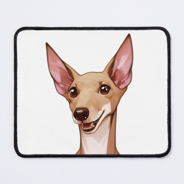 Item preview, Anime-Style Podenco Portrait: A Captivating Blend of Elegance and Cuteness! designed and sold by NinosDelViento.
