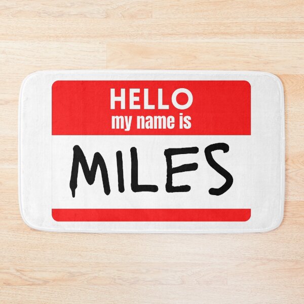Item preview, graffiti Hello my name is Miles paint designed and sold by Randa Ranmania.