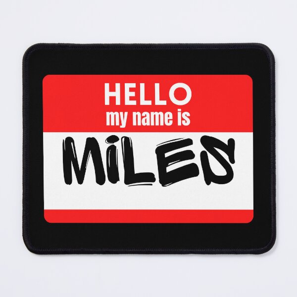 Item preview, Copy of graffiti Hello my name is Miles marker designed and sold by Randa Ranmania.