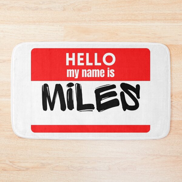 Item preview, Copy of graffiti Hello my name is Miles marker designed and sold by Randa Ranmania.