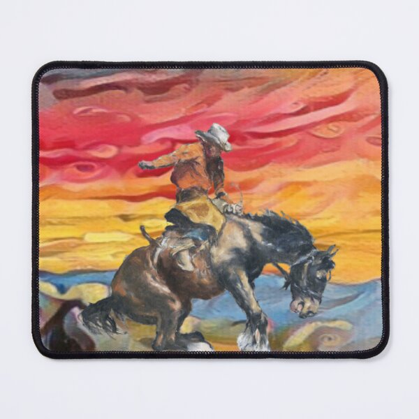 Item preview, Cowboy Bronco Horse Colorful designed and sold by Profitrip.