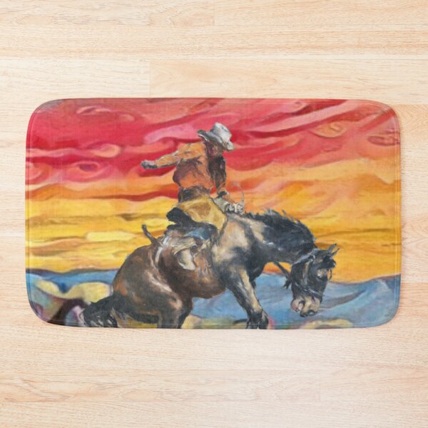 Item preview, Cowboy Bronco Horse Colorful designed and sold by Profitrip.