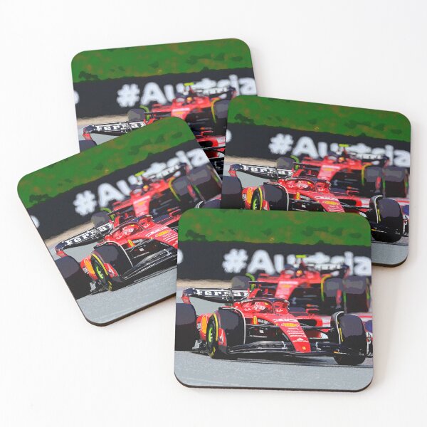 Item preview, Charles Leclerc leading Carlos Sainz 2023 designed and sold by Rodissimus1984.