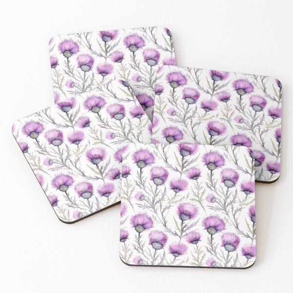 Item preview, Thistle Seamless Pattern Design designed and sold by CaledoniArt.