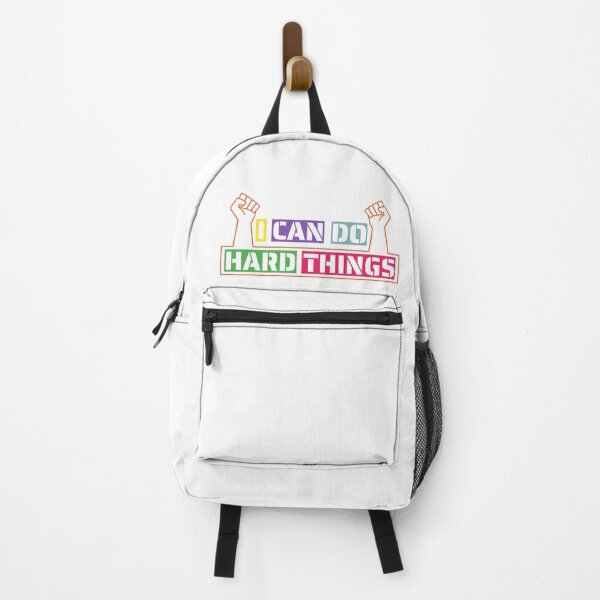 Item preview, I Can Do Hard Things, Printable Wall Art, Inspirational Quote, Rainbow Print, Work Hard Print, Family Theme Print, T-Shirt designed and sold by Jafues-Design.