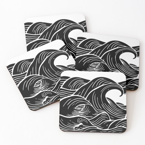 Item preview, waves from the sea designed and sold by badbug.