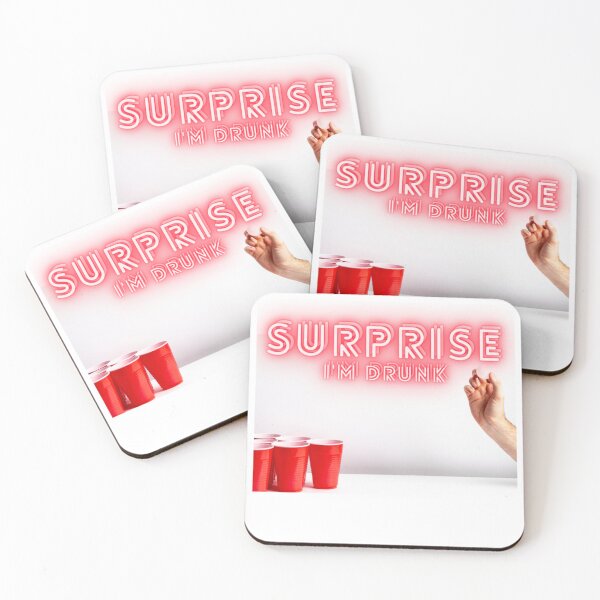 Item preview, Beer Pong - Surprise I'm Drunk designed and sold by steph5477.