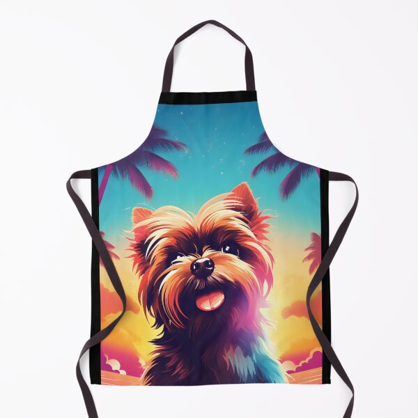 Item preview, Yorkshire Terrier and Palms designed and sold by Je-we.