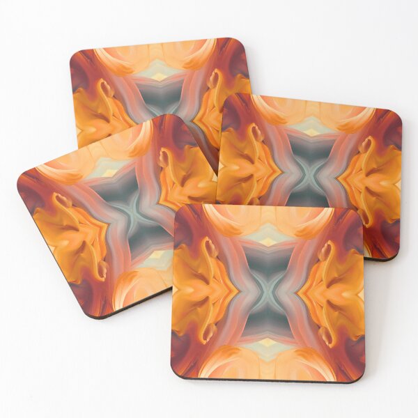 Item preview, Marbled Elegance - Orange Marble Seamless Patterns | Artful Fusion of Color and Texture designed and sold by OrangeMG.
