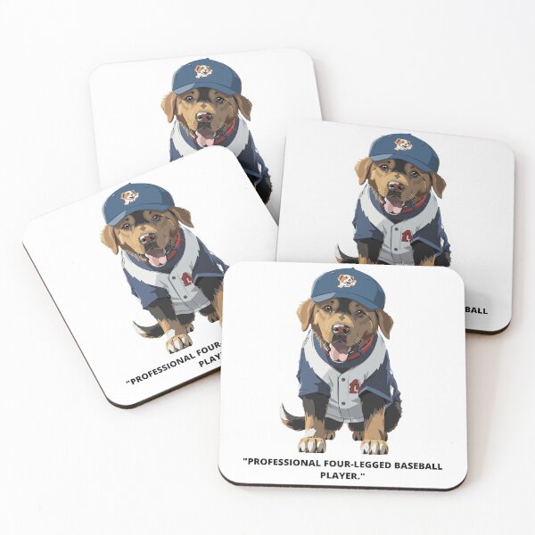 Item preview, Labrador Retriever four-legged professional baseball player designed and sold by CreacionesLavin.
