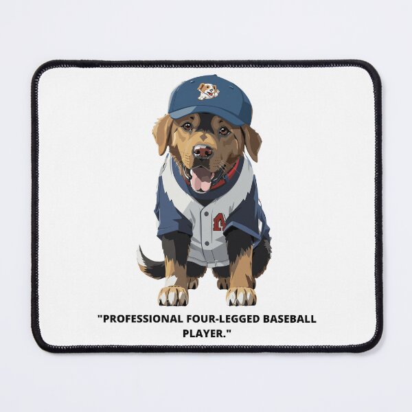 Item preview, Labrador Retriever four-legged professional baseball player designed and sold by CreacionesLavin.