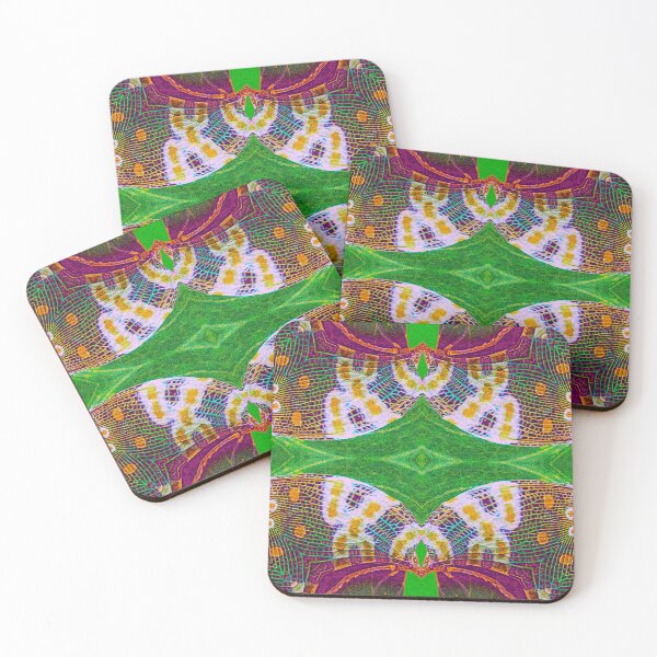 Item preview, Great multicolored cicada insect abstract geometric painting designed and sold by Ralek.
