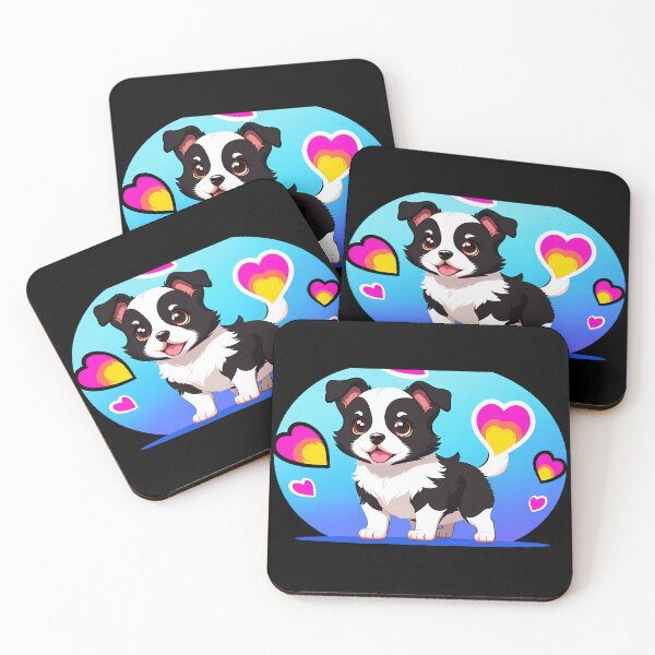 Item preview, Adorable Puppy Playmate - Hearts designed and sold by Mechanical-Artt.