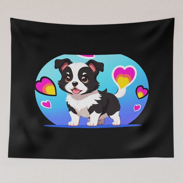 Item preview, Adorable Puppy Playmate - Hearts designed and sold by Mechanical-Artt.