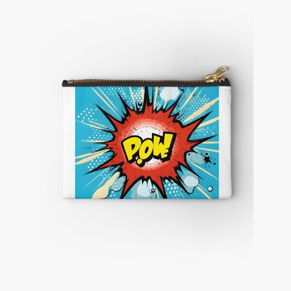 Item preview, Vibrant Impact - Pop Art Explosion with "POW" designed and sold by UrsaStick.