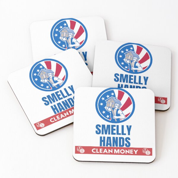 Item preview, Smelly Hands Clean Money designed and sold by Quirky Dez.