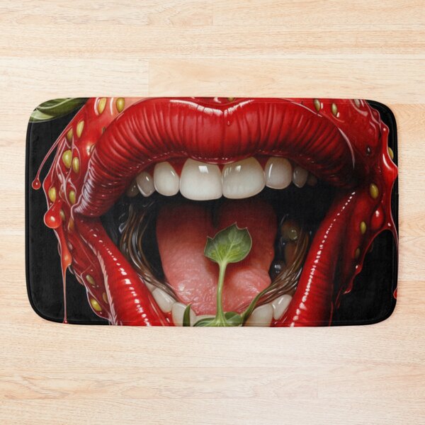 Item preview, Strawberry mouth for strawberries in the summer just to bite designed and sold by RiSchuDesign.