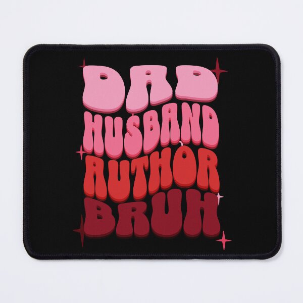 Item preview, Dad Husband Author, Retro Colorful Daddy design designed and sold by BYNDART.