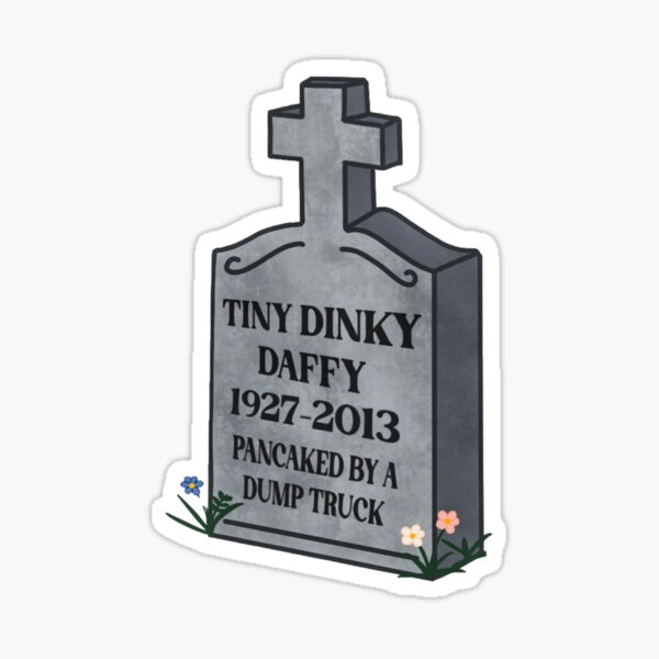 Item preview, TINY DINKY DAFFY  designed and sold by Lakerartdes.