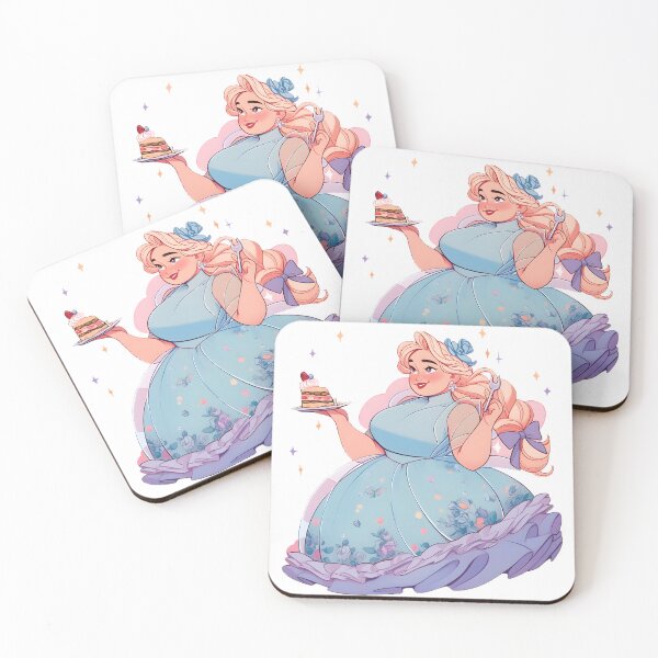 Item preview, Cinderella loves to eat desserts  designed and sold by Pigkeeper.