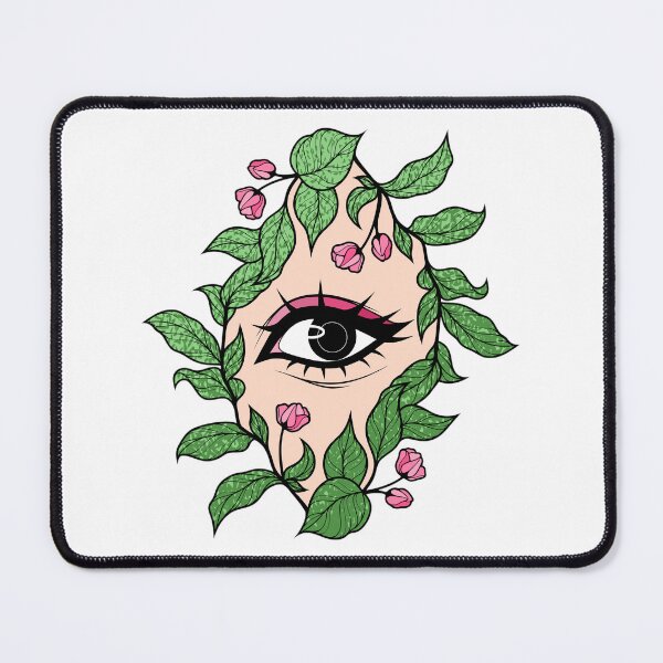 Item preview, Eye Framed by Leaves and Blossoms designed and sold by ObsidianDaz.