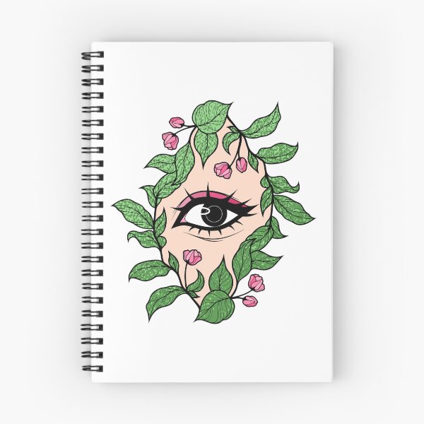 Item preview, Eye Framed by Leaves and Blossoms designed and sold by ObsidianDaz.