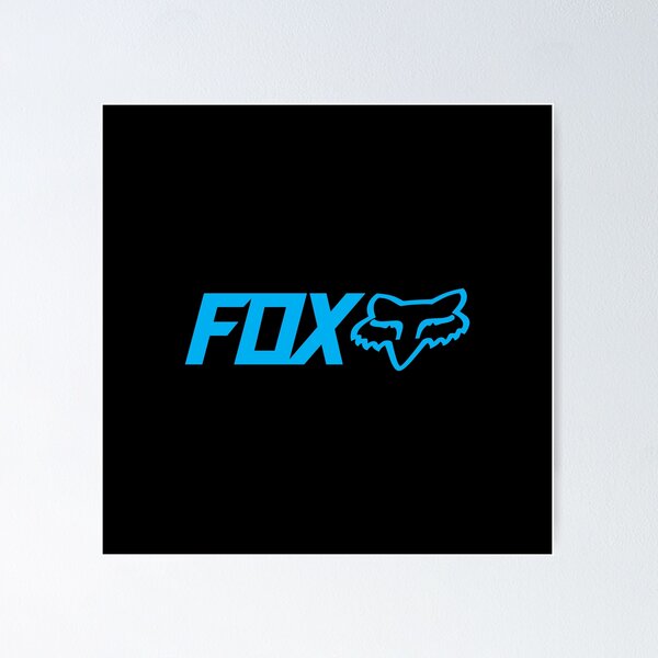 Fox mtb logo Poster for Sale by MTBfan